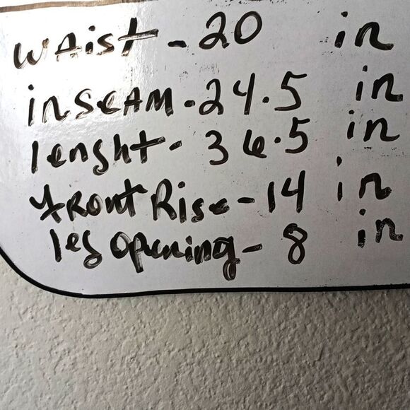 Allison Daley Womens Plus Dark Blue Denim Drawstring Waist Cropped Jeans sz 18w - Picture 12 of 12